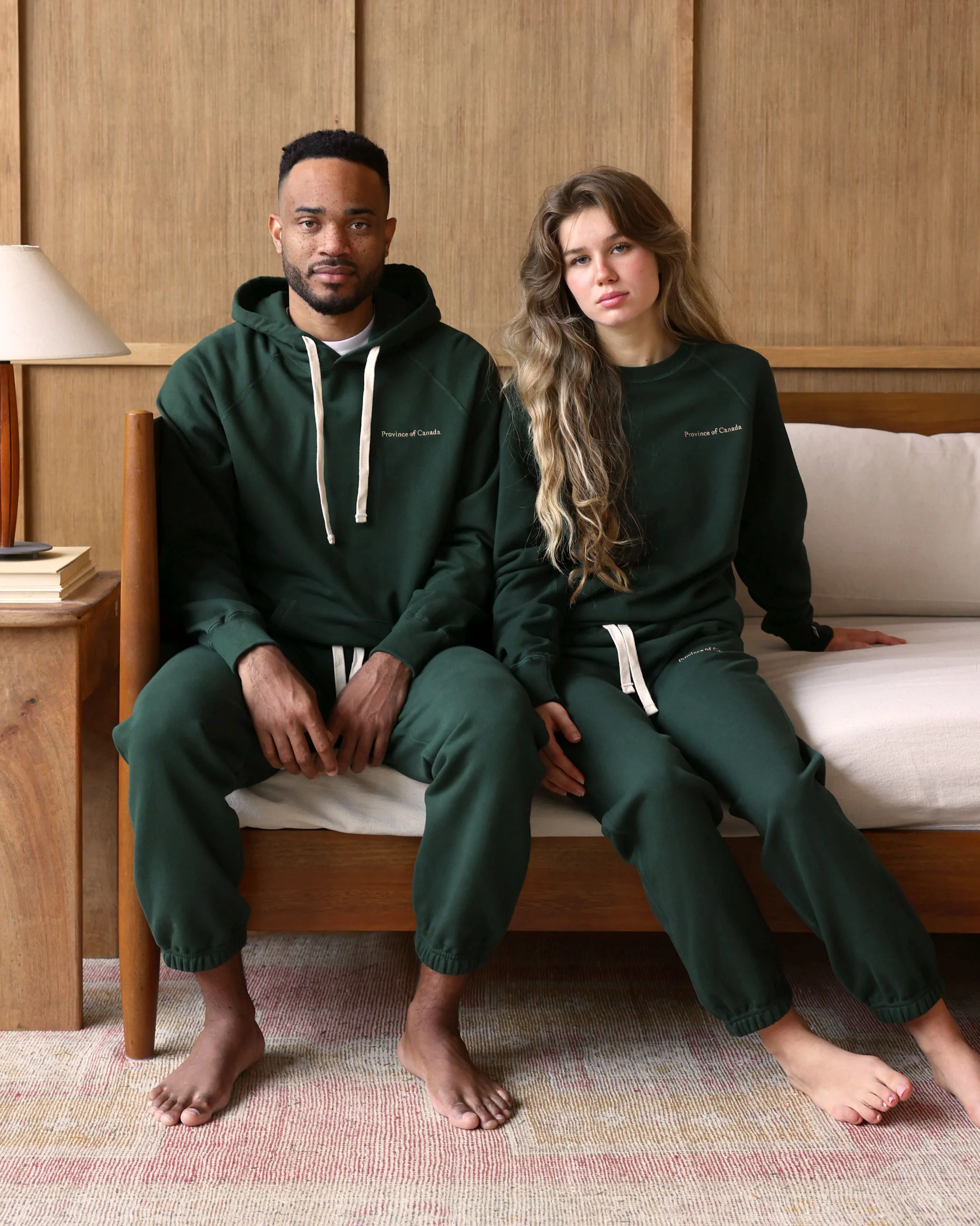 Relaxed French Terry Sweatpant Forest - Unisex - Image 8