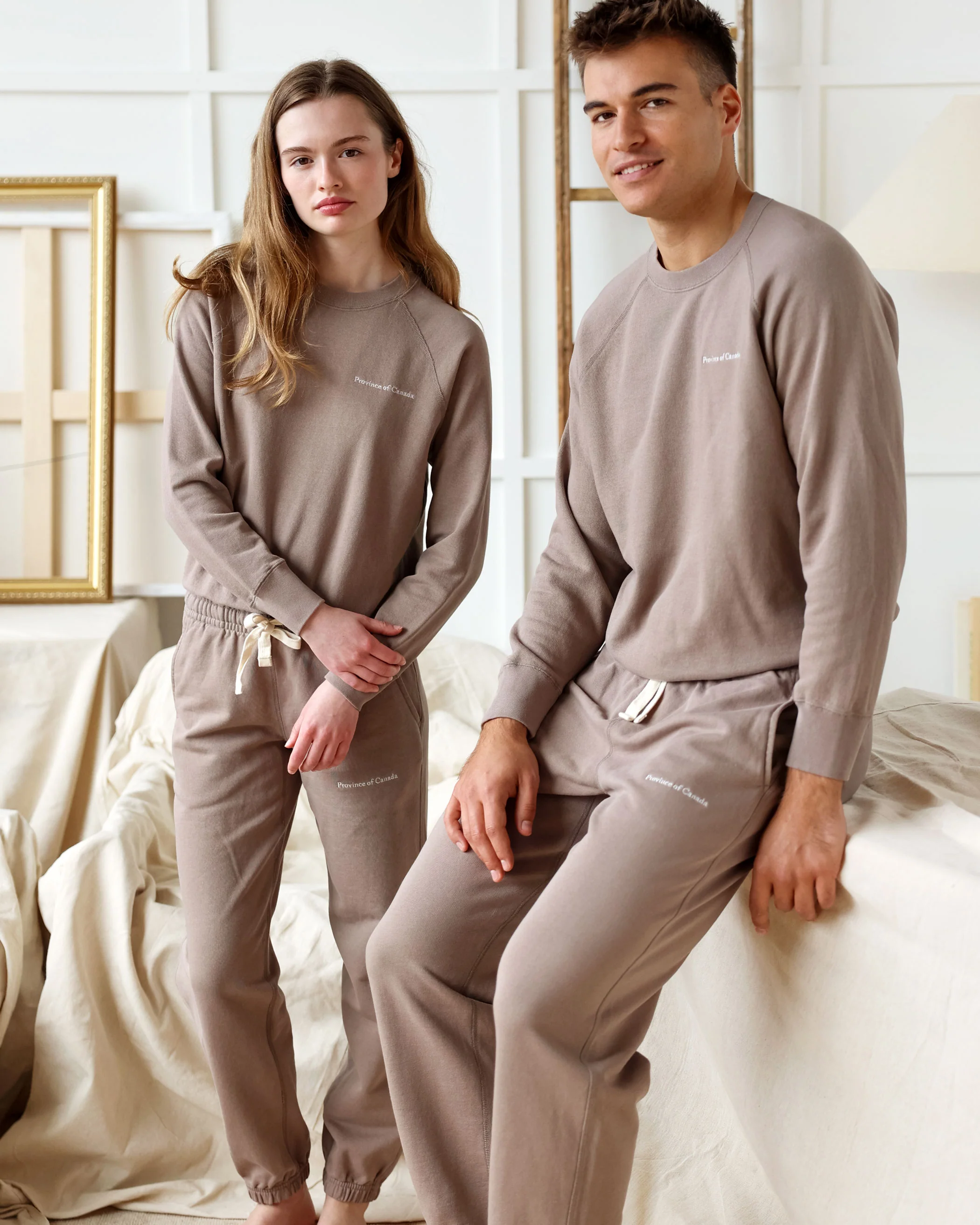 Relaxed French Terry Sweatpant Mocha - Unisex - Image 2