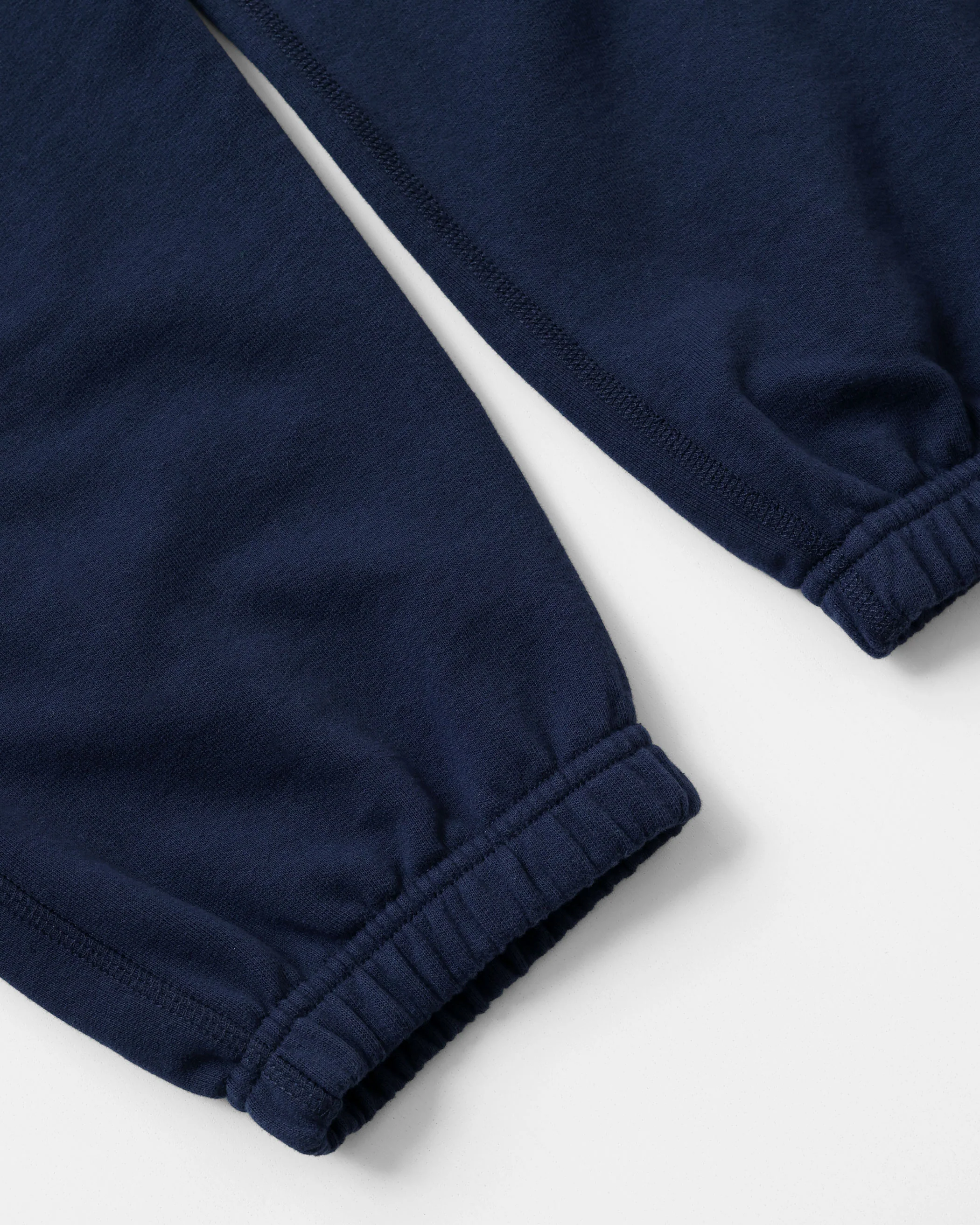 Relaxed French Terry Sweatpant Navy - Unisex - Image 5