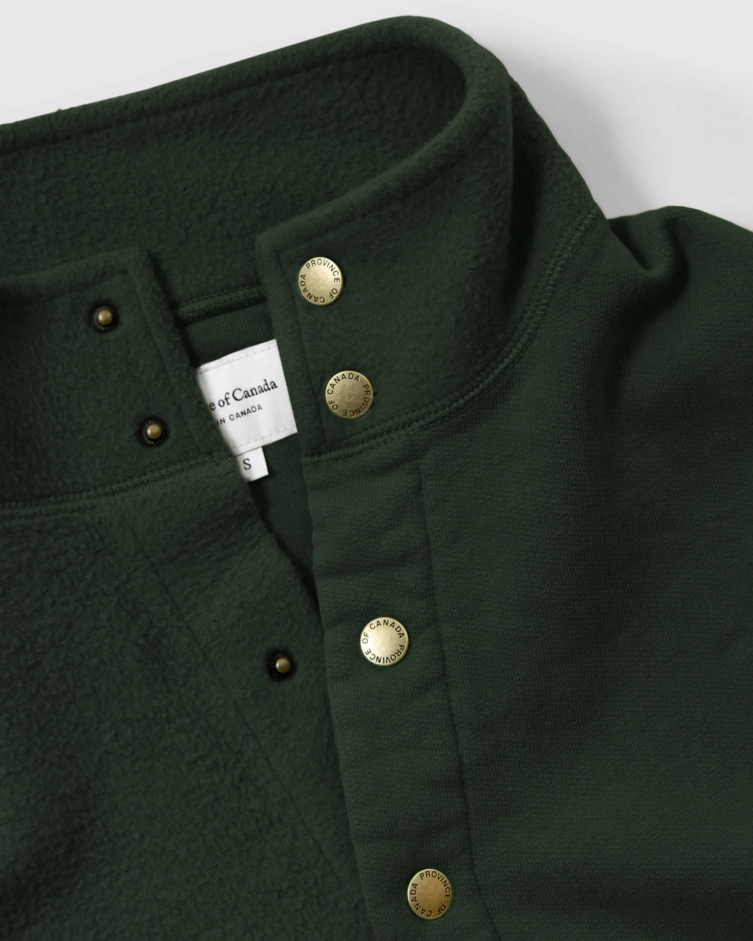 Reverse Fleece Pullover Forest - Unisex - Image 4