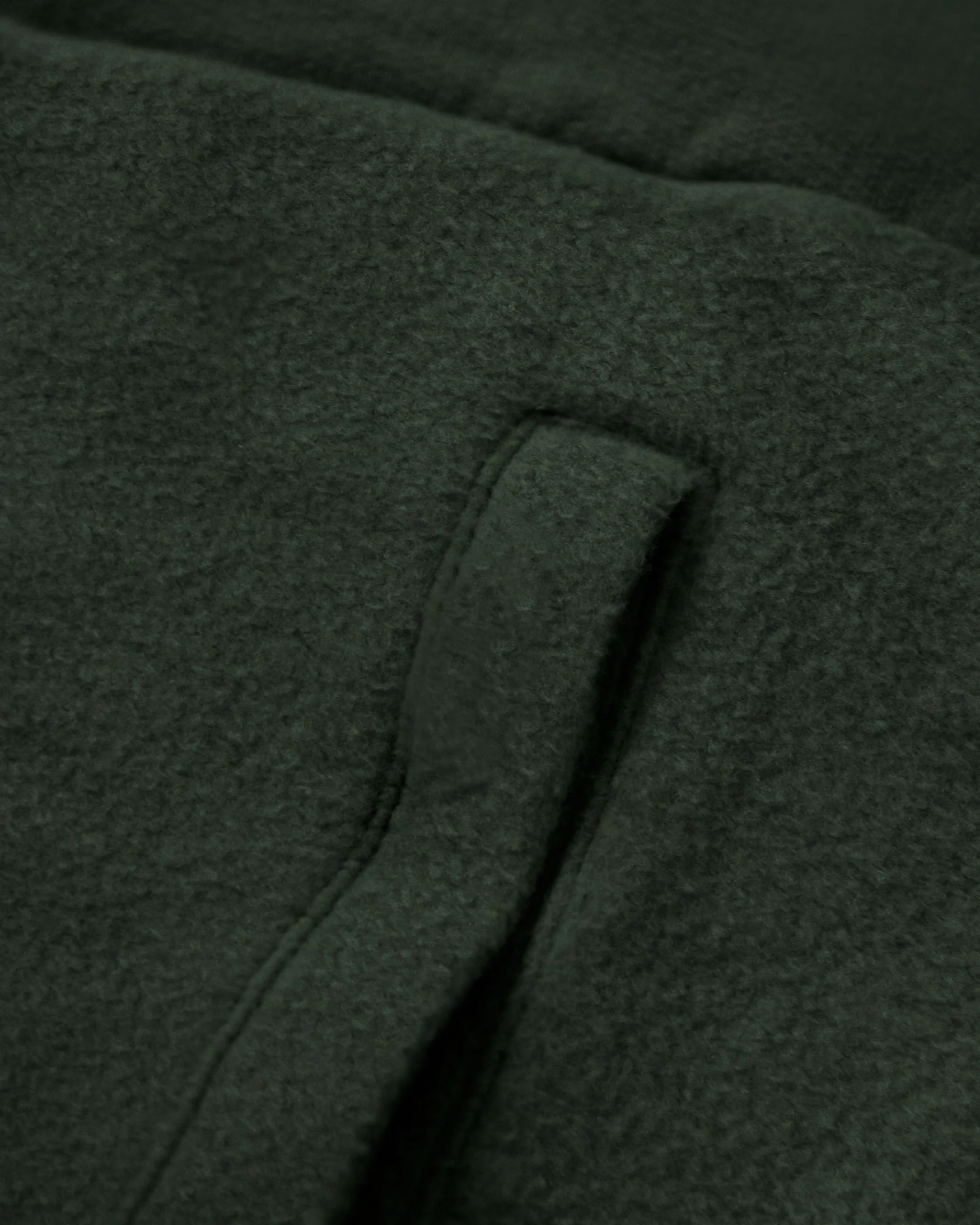 Reverse Fleece Pullover Forest - Unisex - Image 6