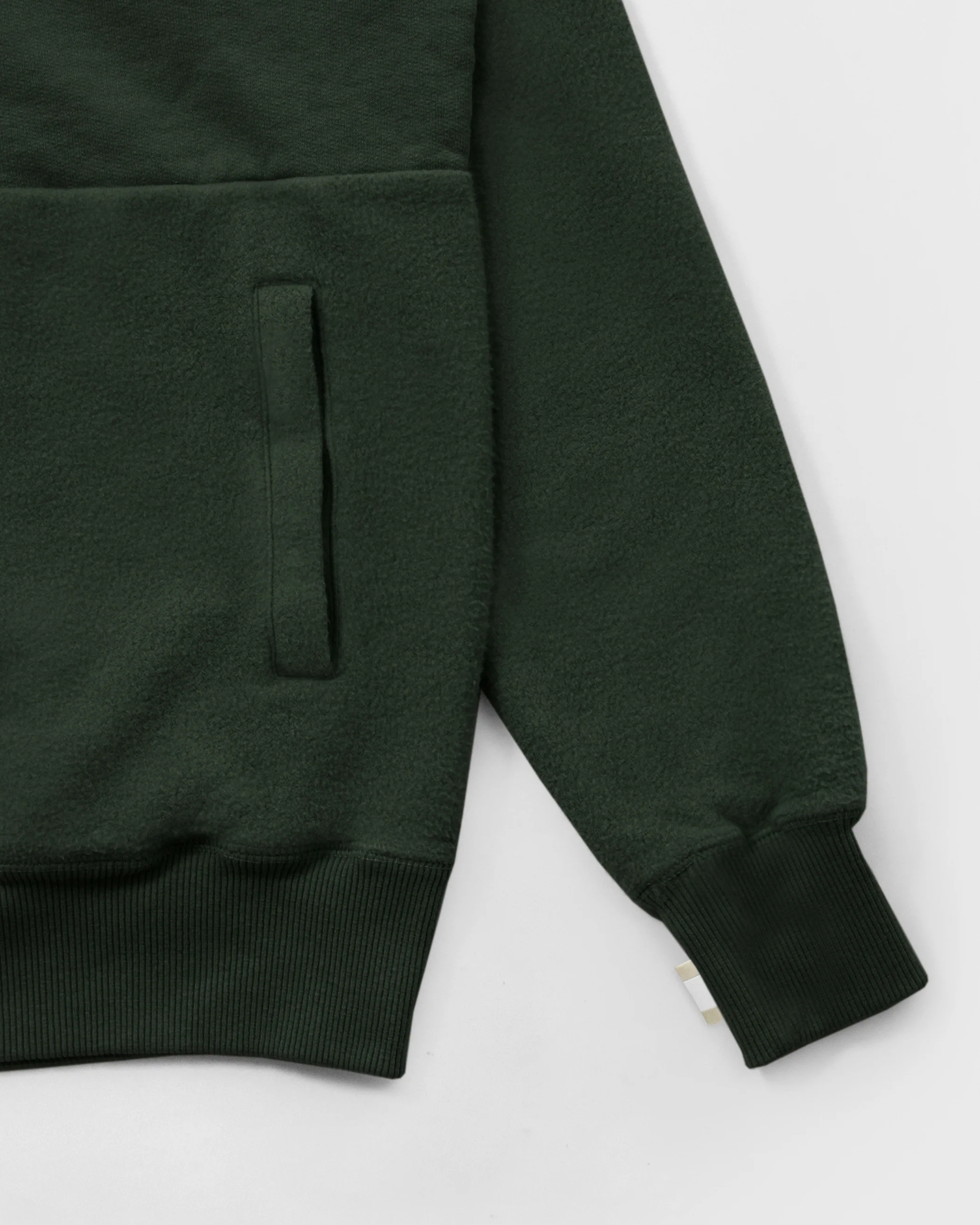 Reverse Fleece Pullover Forest - Unisex - Image 9