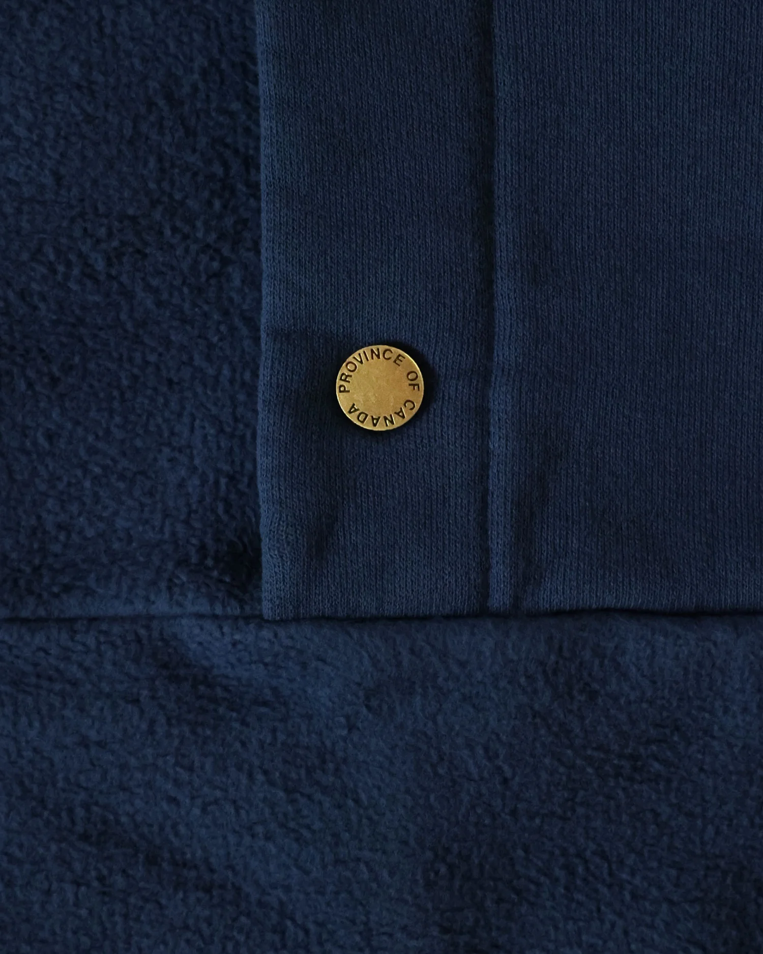 Reverse Fleece Pullover Navy - Unisex - Image 5