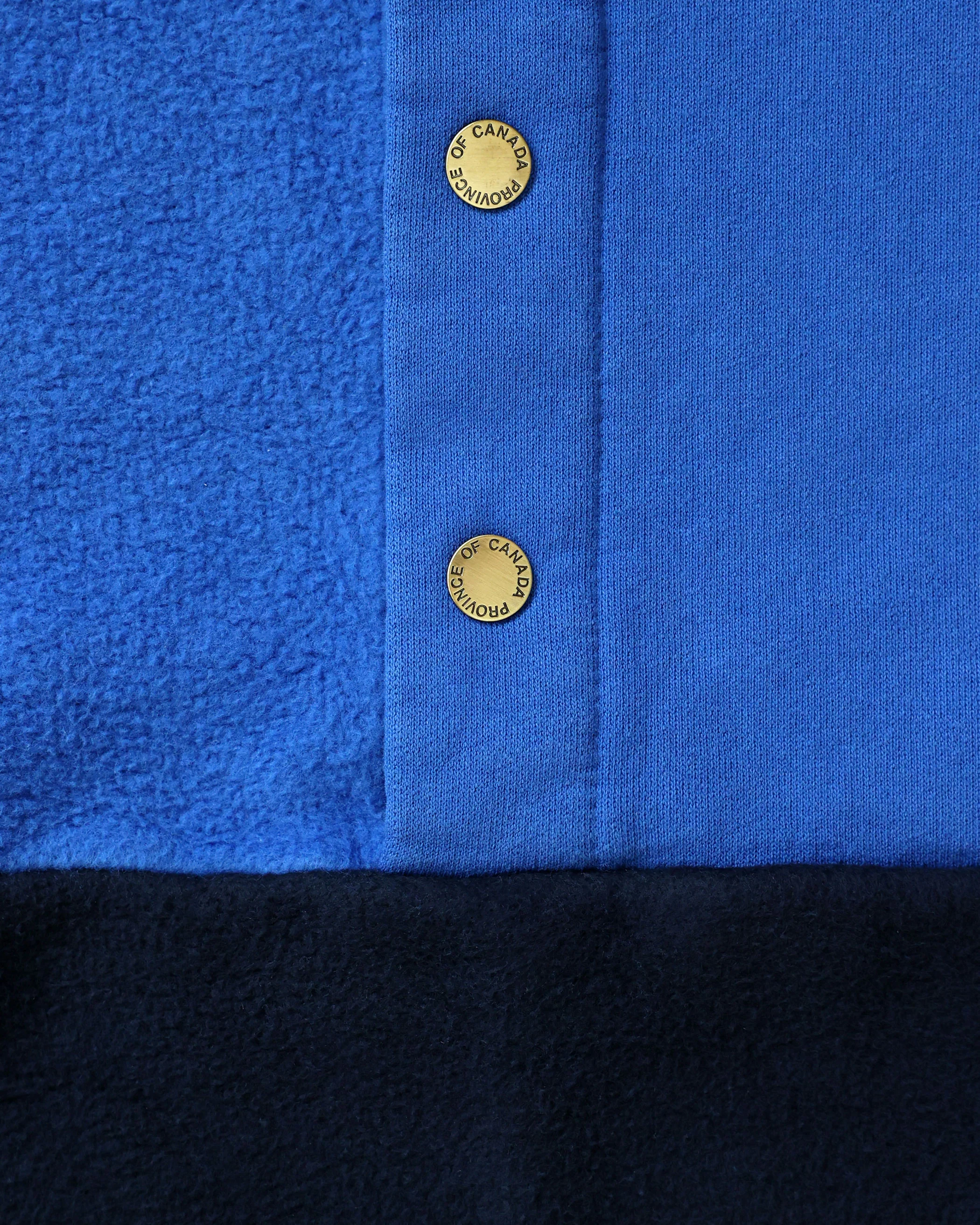 Reverse Fleece Pullover Royal Navy - Unisex - Image 6
