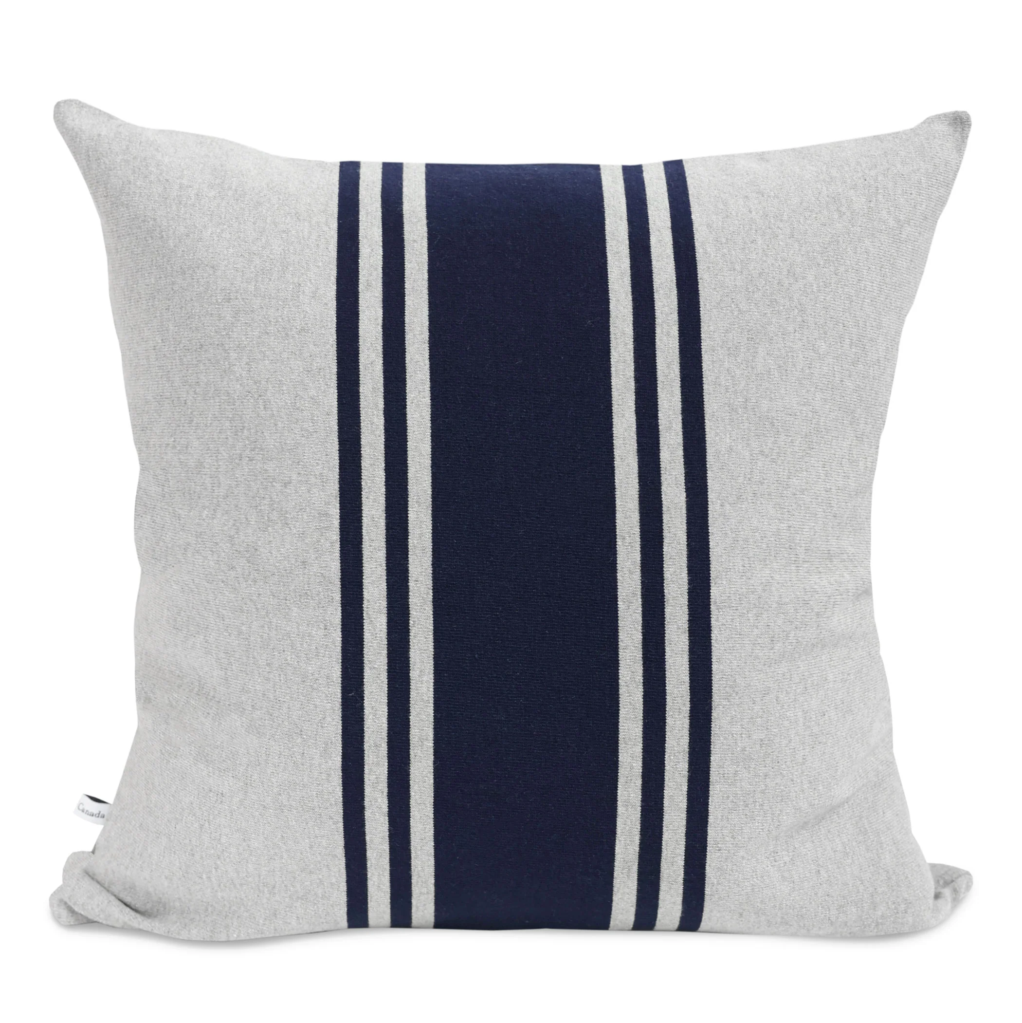 Rosseau Cushion Cover Navy and Ash