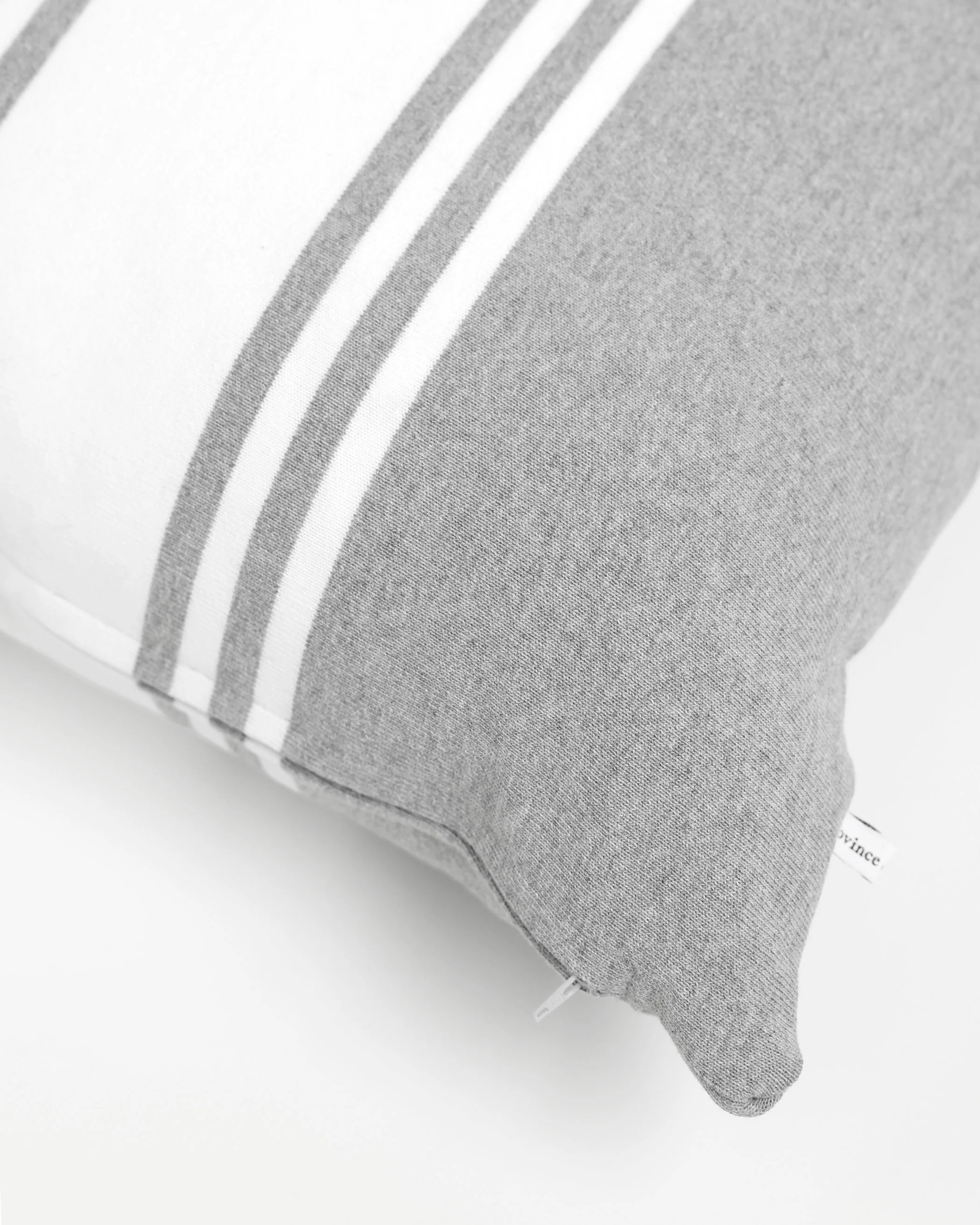 Rosseau Cushion Cover White and Ash - Image 3