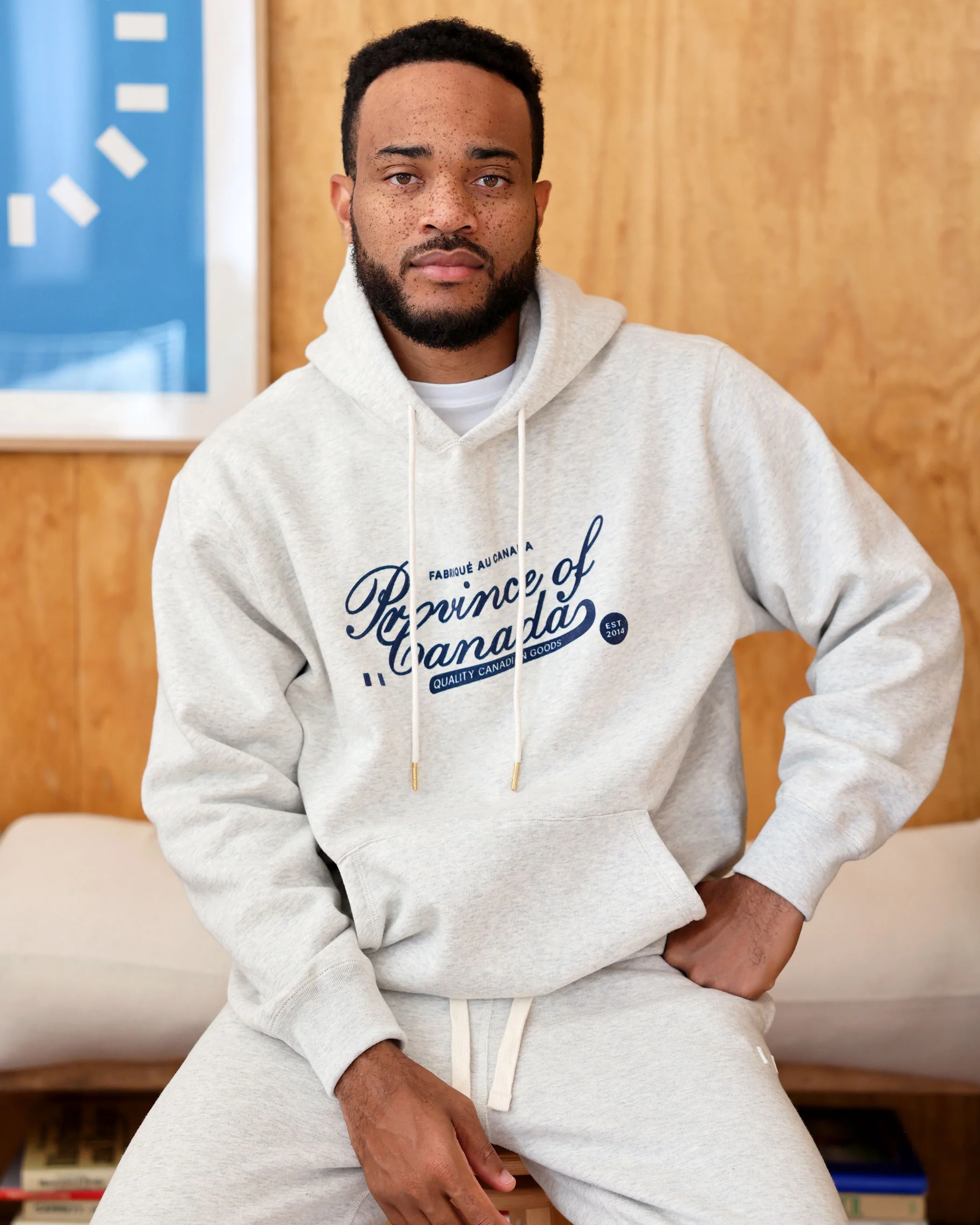 Script Logo Hoodie Eggshell - Unisex - Image 2