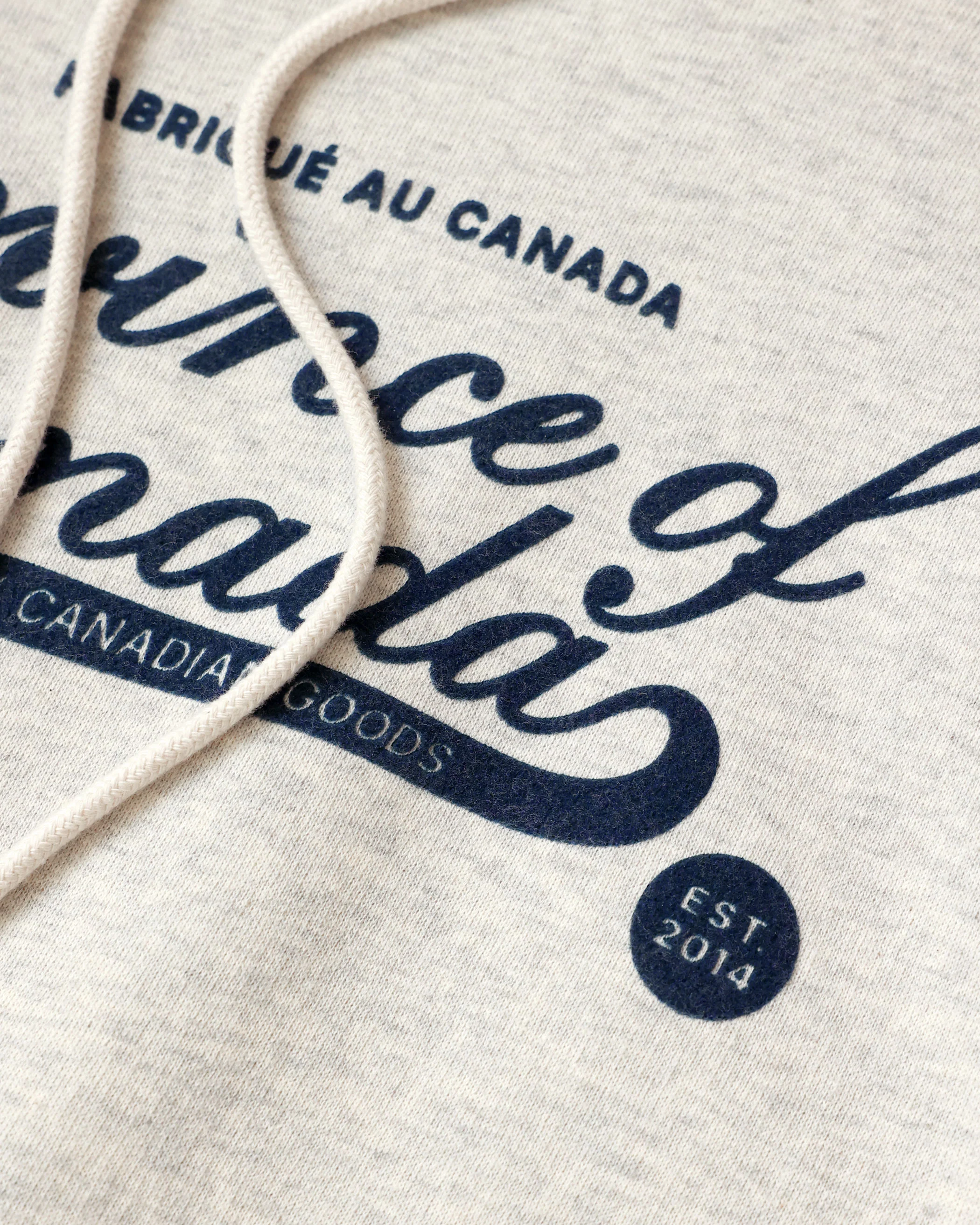 Script Logo Hoodie Eggshell - Unisex - Image 5