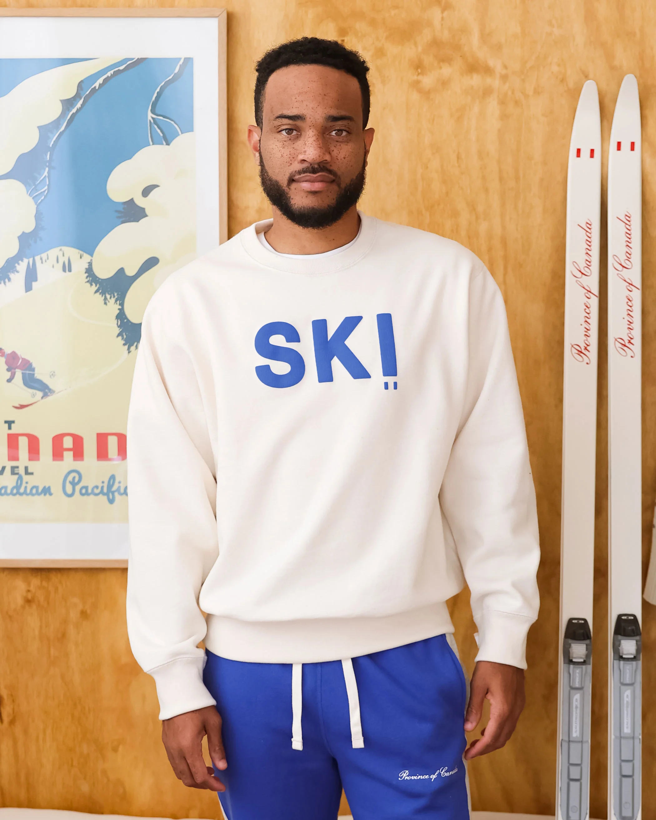 Ski Sweatshirt Cream - Unisex - Image 3