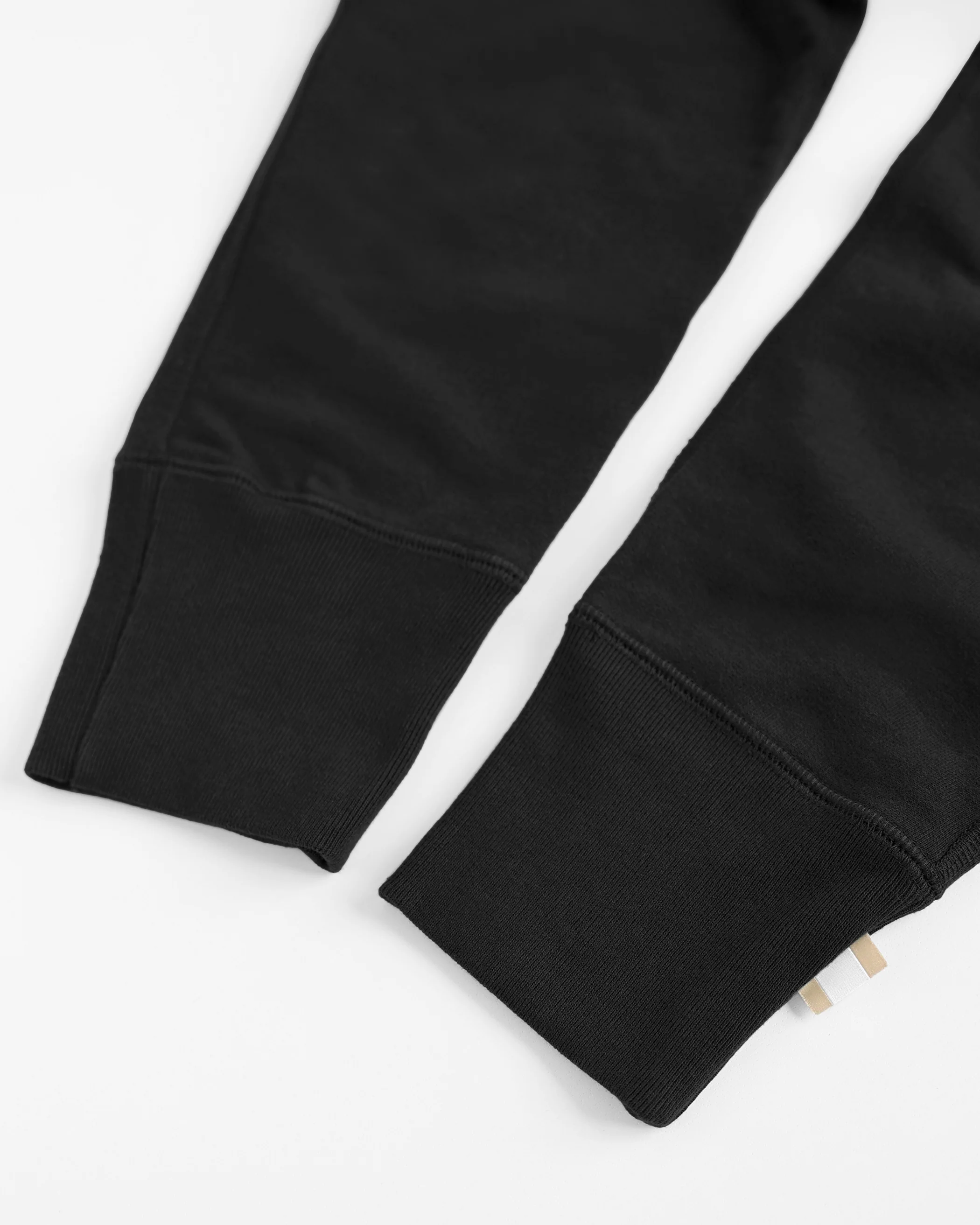Skinny French Terry Sweatpant Black - Unisex - Image 5