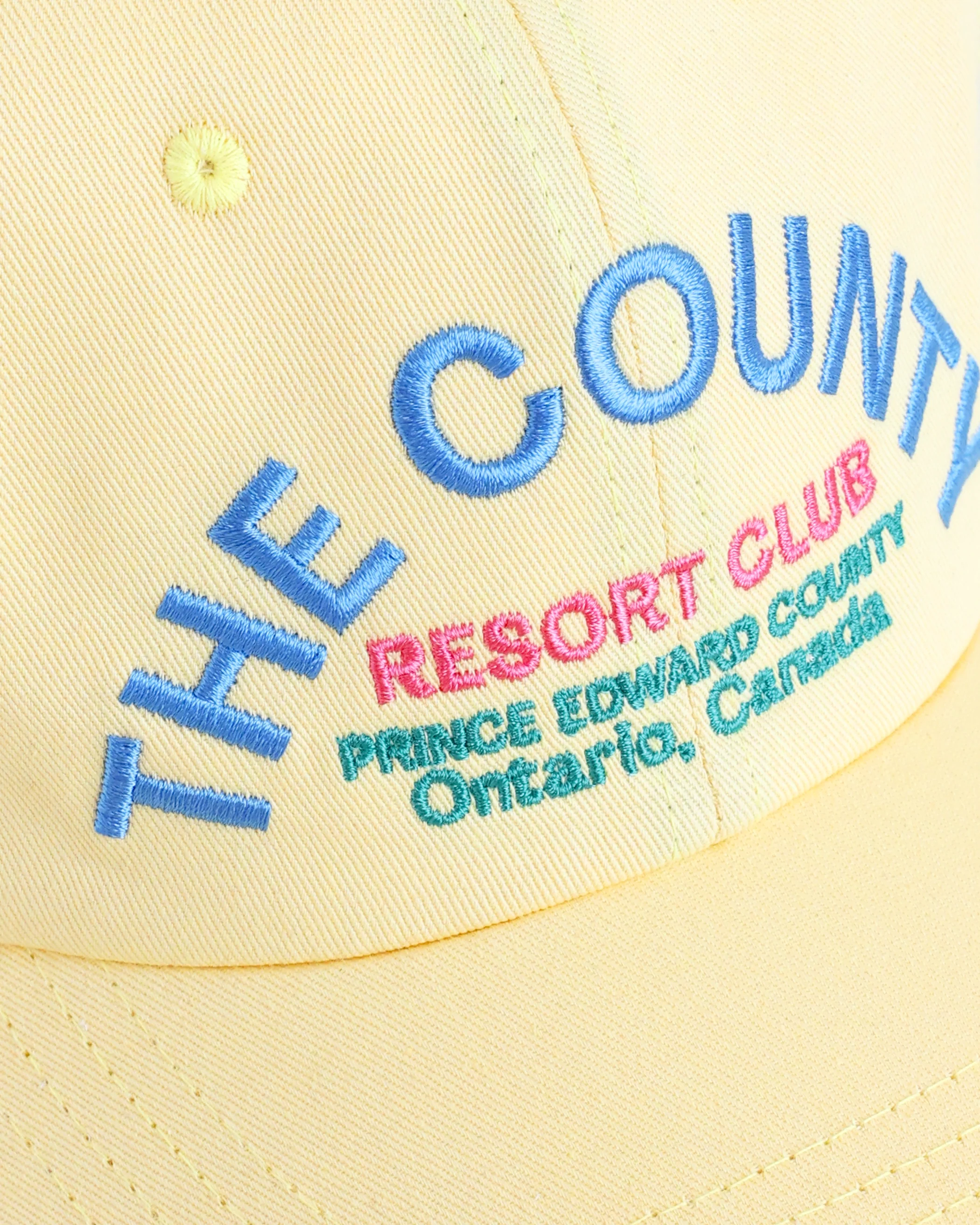 The County Baseball Hat Yellow - Image 5