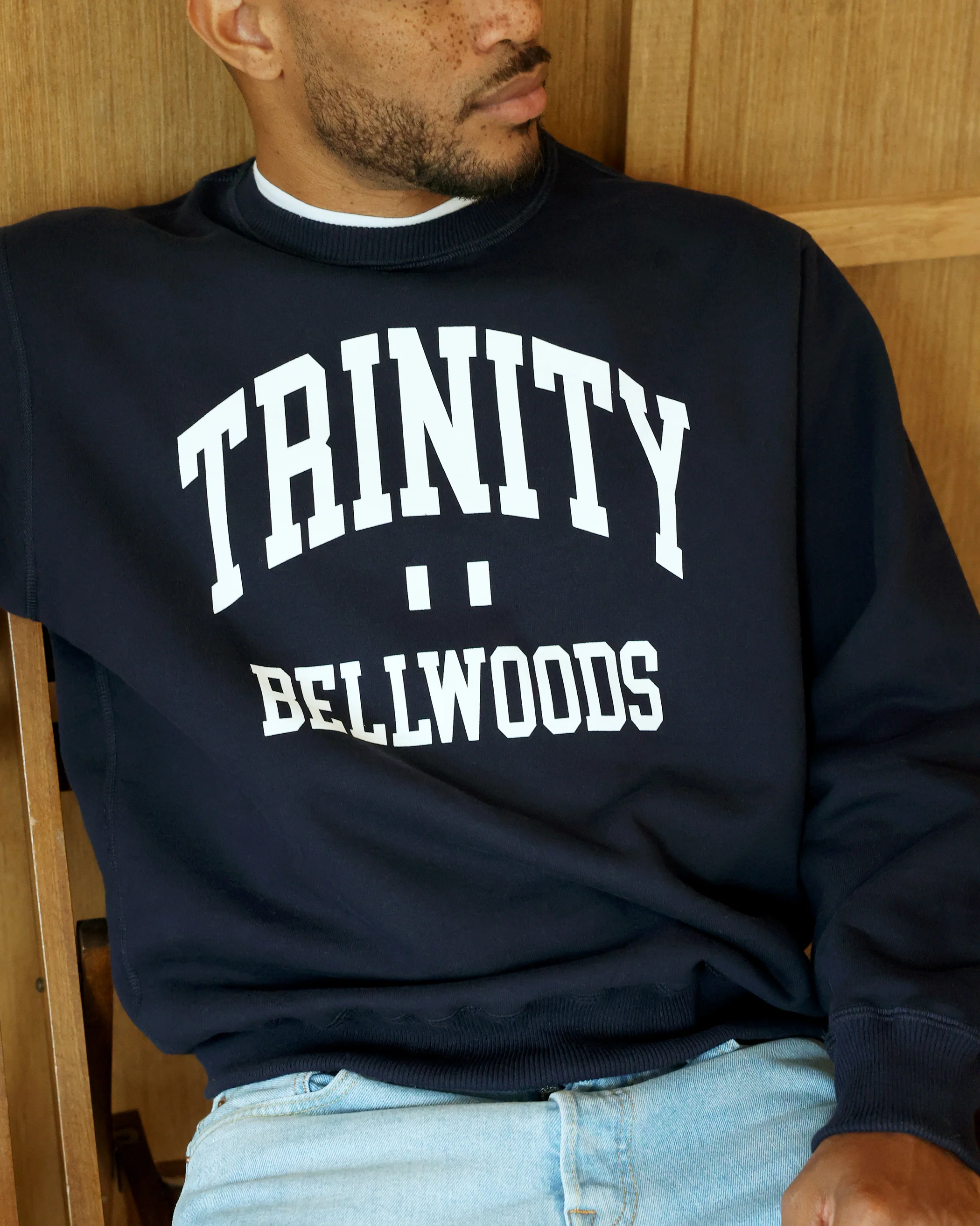 Trinity Bellwoods Fleece Sweatshirt Navy - Image 5