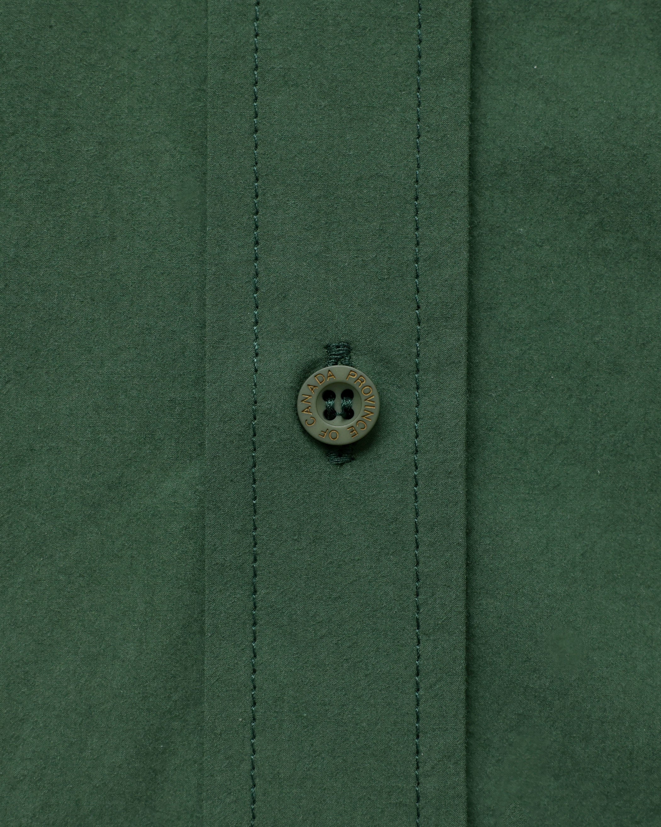 Washed Poplin Dress Forest - Image 6
