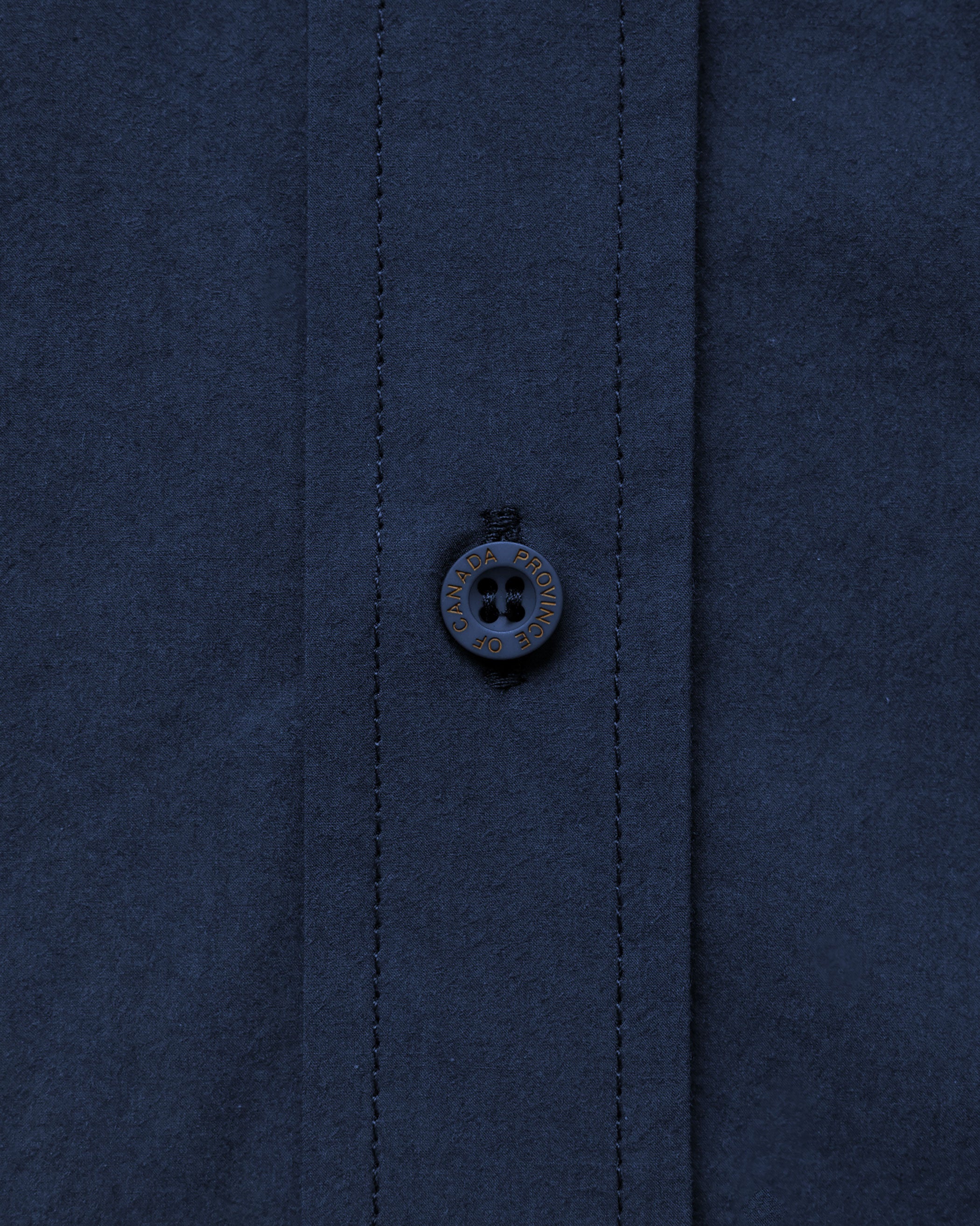 Washed Poplin Dress Navy - Image 5