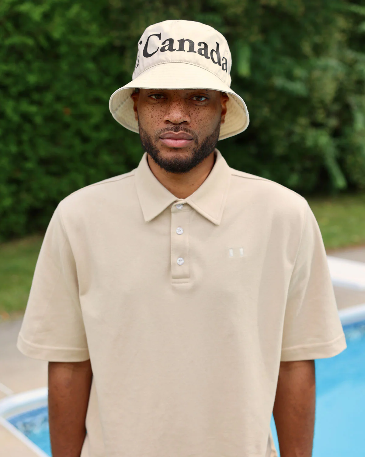 Wordmark Bucket Hat Natural - Image 4