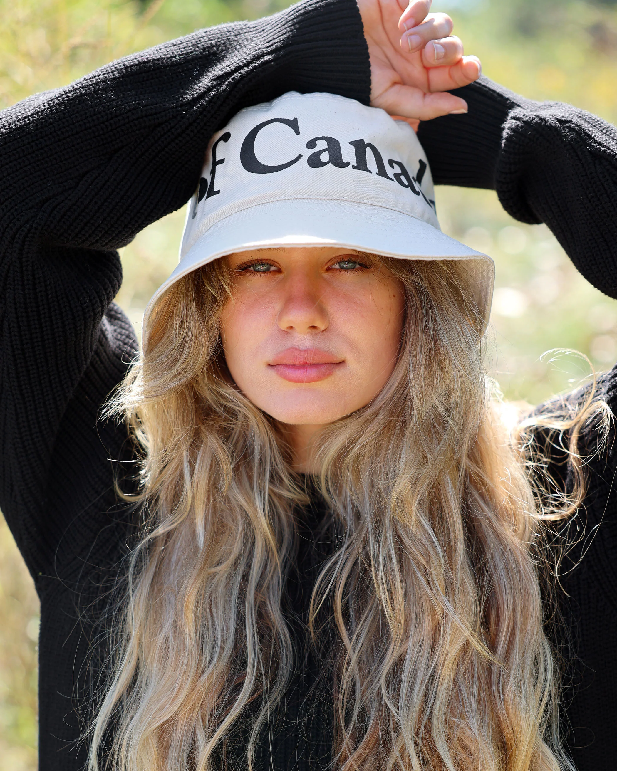 Wordmark Bucket Hat Natural - Image 7