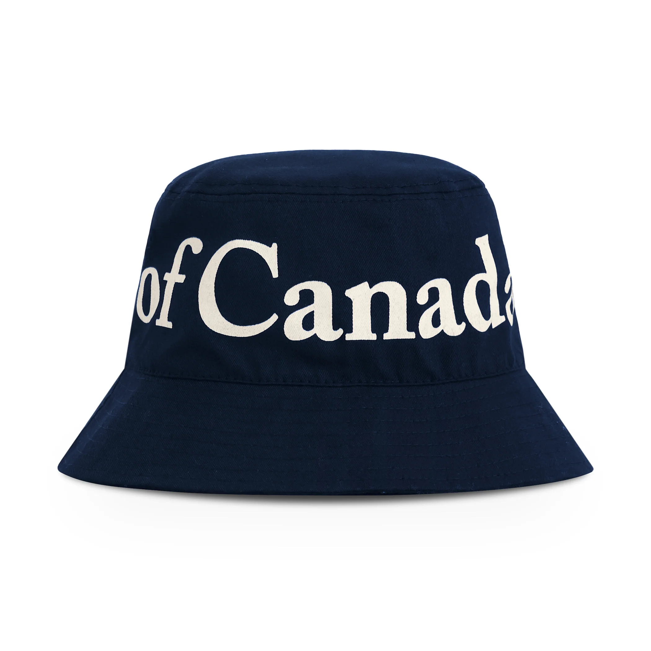 Wordmark Bucket Hat Navy - Image 2