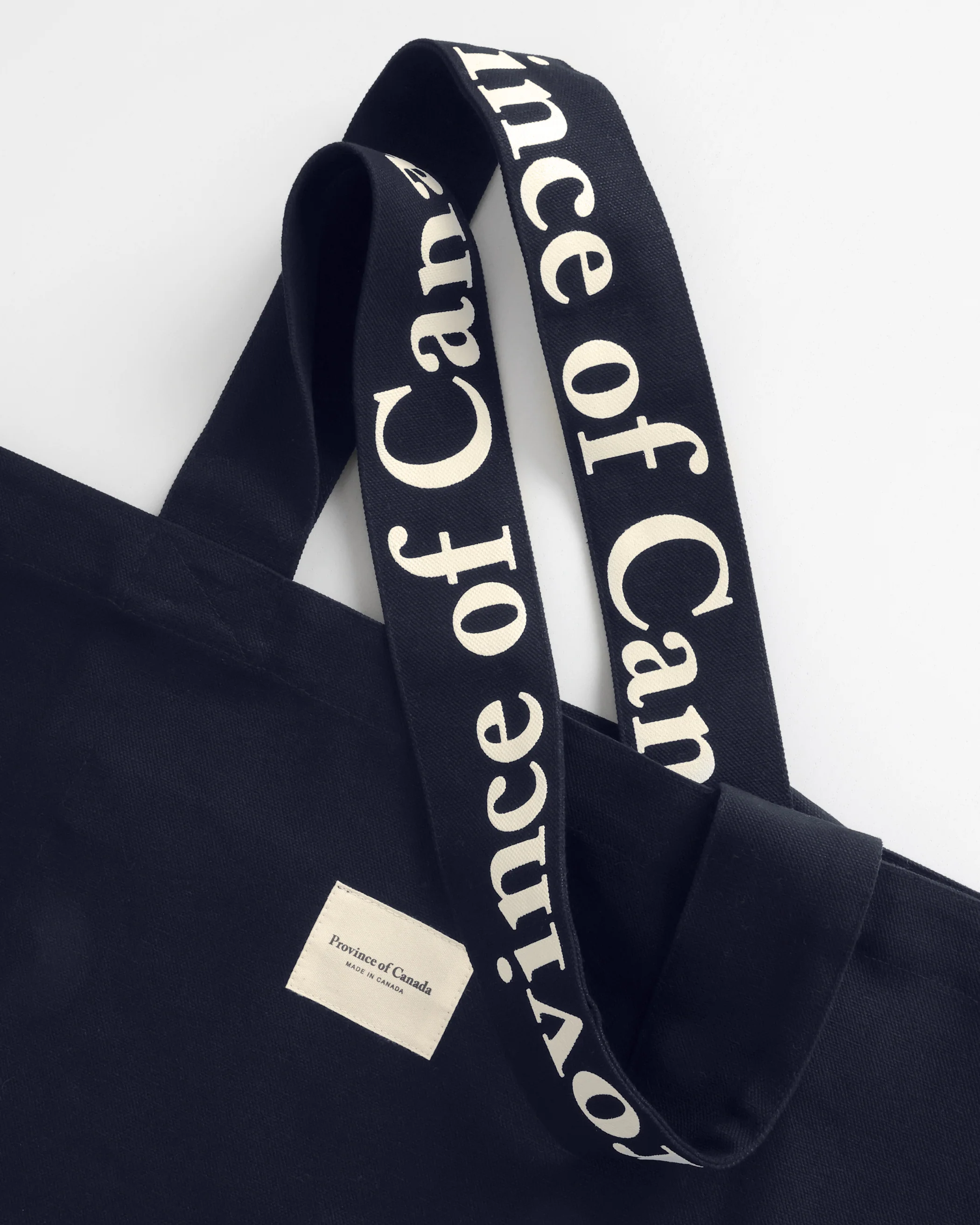 Wordmark Tote Bag Navy - Image 3